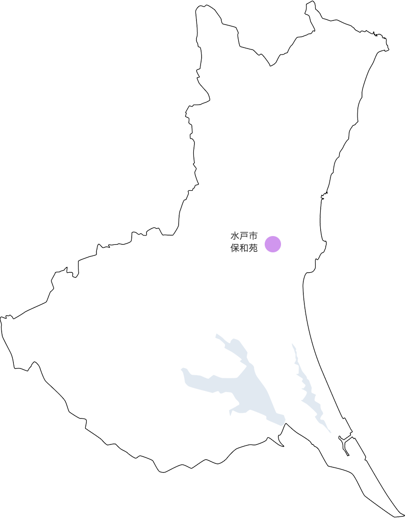 水戸のあじさいまつり地図