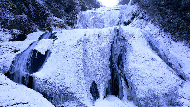 袋田の滝 氷瀑